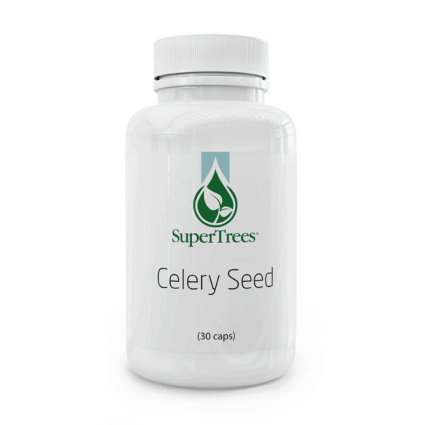 SuperTrees Botanicals - Herbal Supplements - Celery Seed - 30 capsules