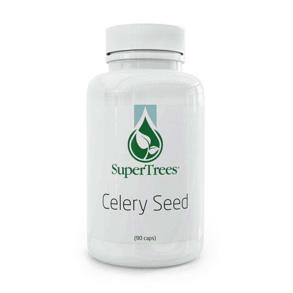 SuperTrees Botanicals - Herbal Supplements - Celery Seed - 90 capsules