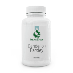 SuperTrees Botanicals - Herbal Supplements - Herbal Diuretic - Dandelion Parsley - 30 capsules